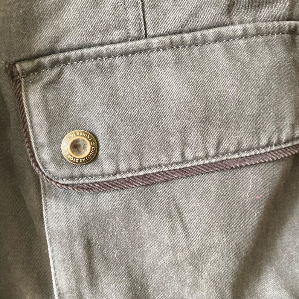 The Vermont Barn Jacket, size MP, in dark grey/stonewashed black - Picture 4 of 7